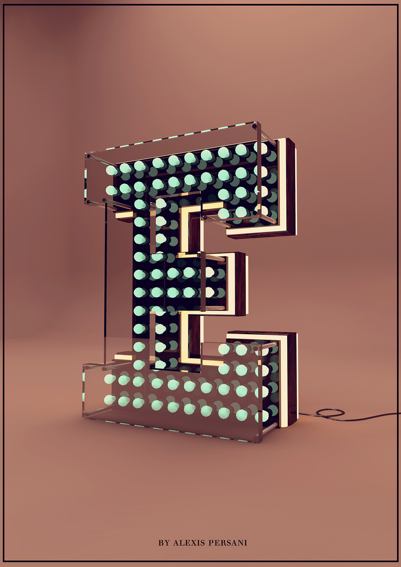 Illustration for article titled The gorgeous alphabet of Alex Persani